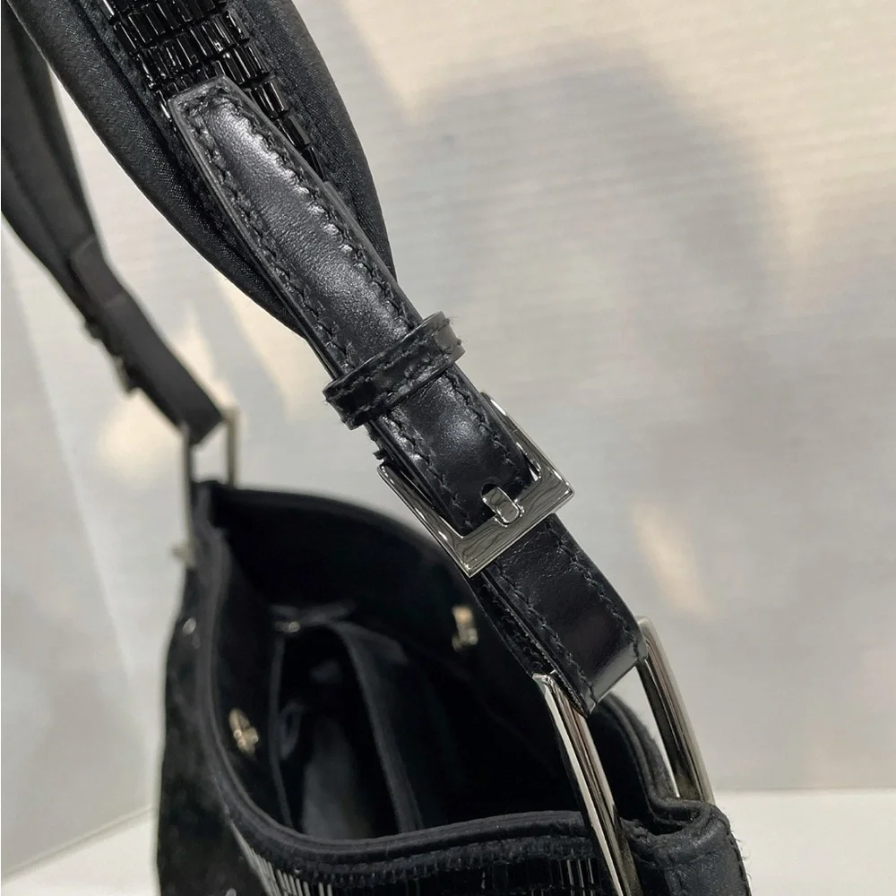 Gucci Black Sequin Shoulder Bag - Picture 5 of 6